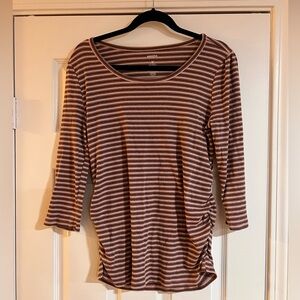 Long Sleeved Maternity Top - Size M